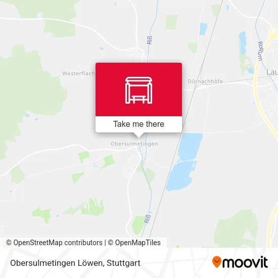Карта Obersulmetingen Löwen