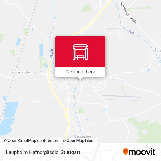 Laupheim Hafnergässle map
