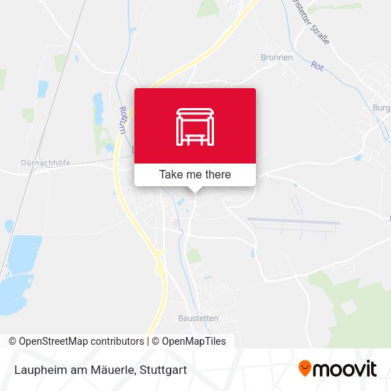 Laupheim am Mäuerle map