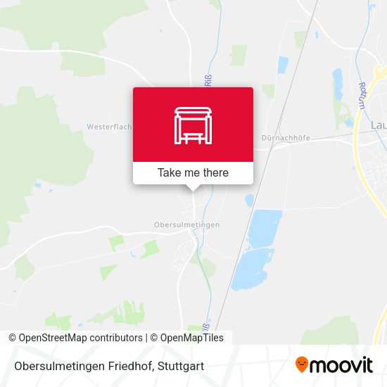 Obersulmetingen Friedhof map