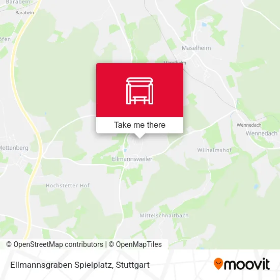 Карта Ellmannsgraben Spielplatz