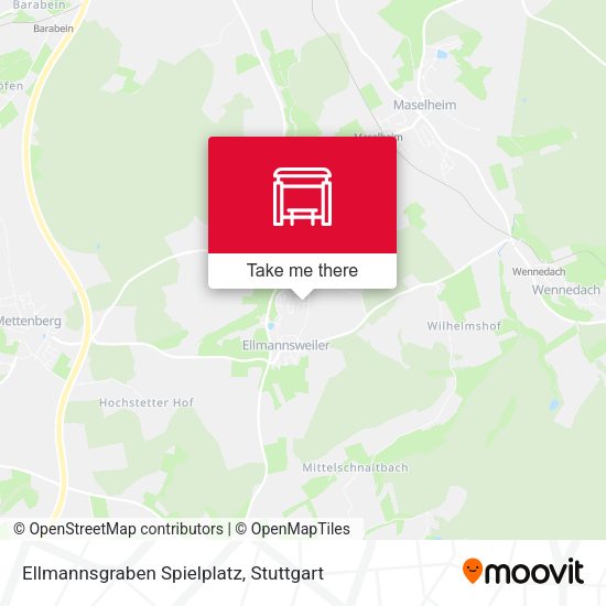Ellmannsgraben Spielplatz map