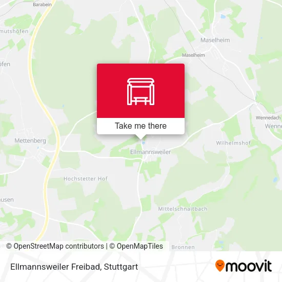 Карта Ellmannsweiler Freibad