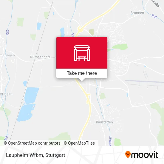 Laupheim Wfbm map