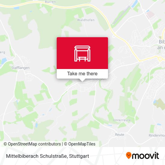 Mittelbiberach Schulstraße map