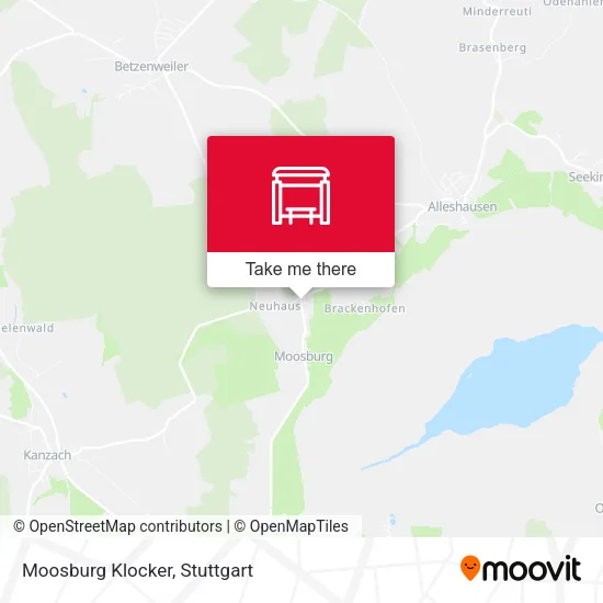 Карта Moosburg Klocker