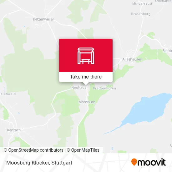 Карта Moosburg Klocker
