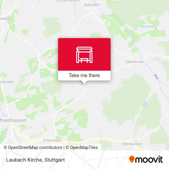 Laubach Kirche map