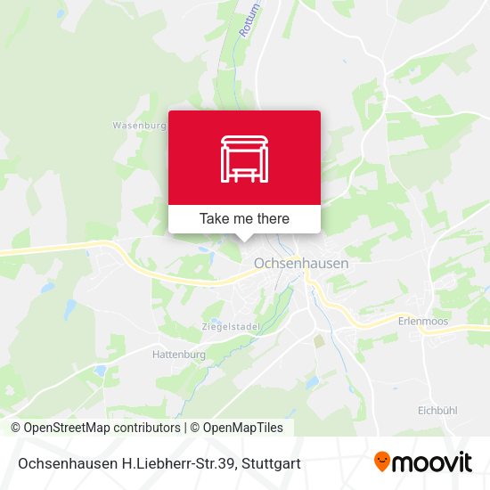 Карта Ochsenhausen H.Liebherr-Str.39