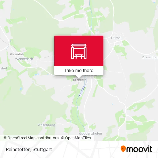 Карта Reinstetten