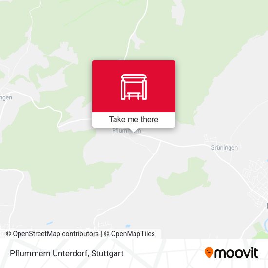 Карта Pflummern Unterdorf