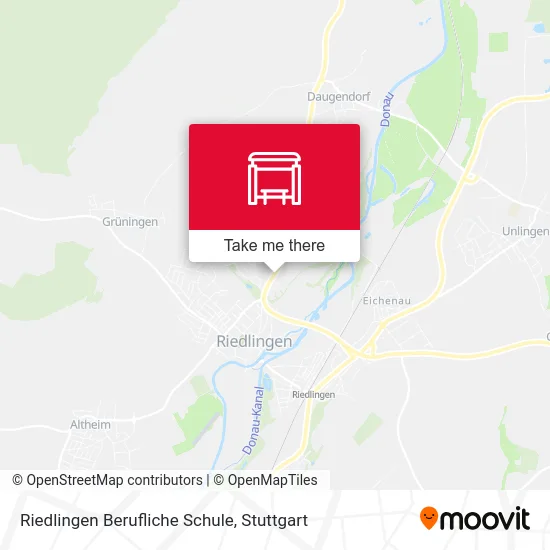 Riedlingen Berufliche Schule map