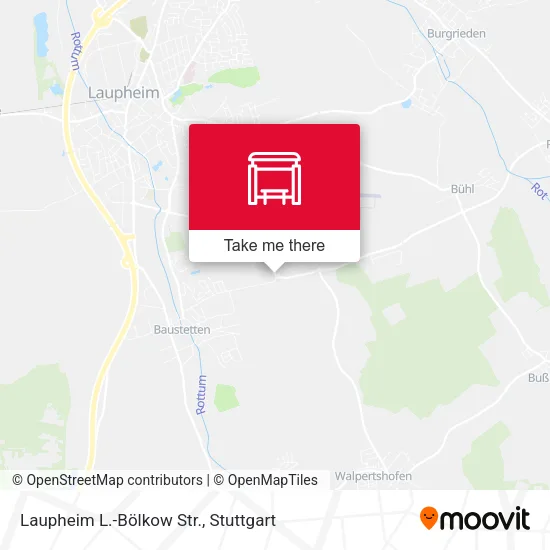 Карта Laupheim L.-Bölkow Str.