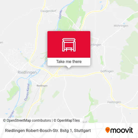 Карта Riedlingen Robert-Bosch-Str. Bstg 1