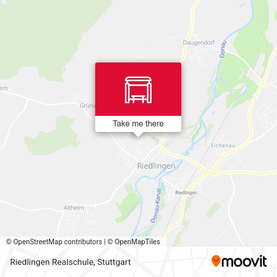 Riedlingen Realschule map