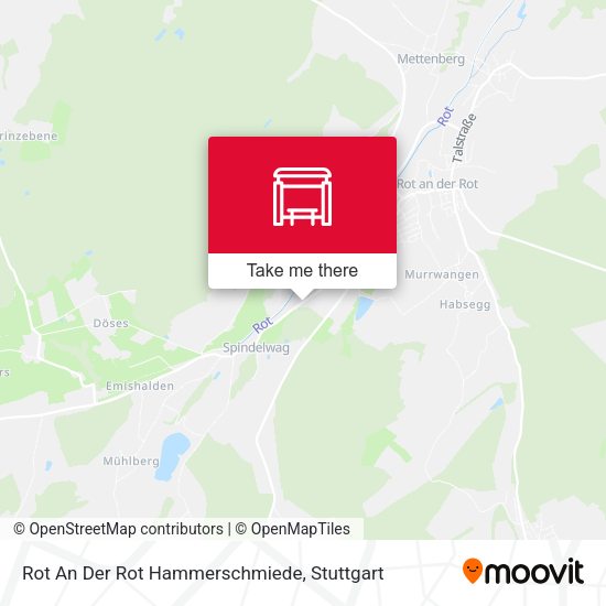 Карта Rot An Der Rot Hammerschmiede