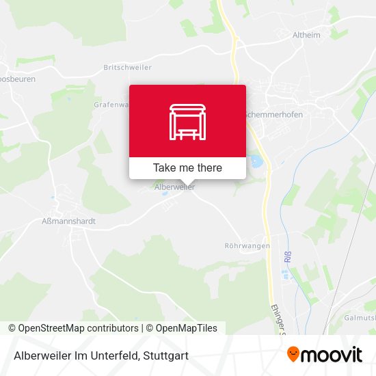 Карта Alberweiler Im Unterfeld