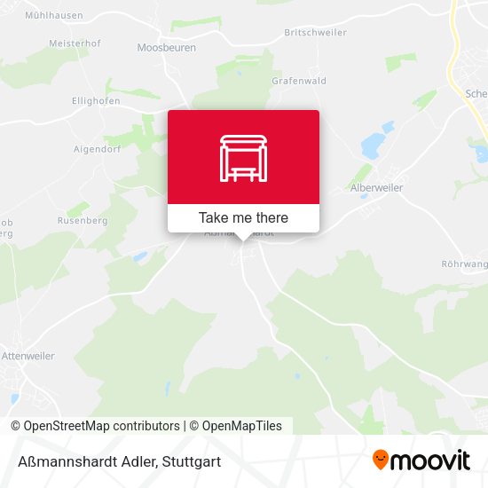 Aßmannshardt Adler map