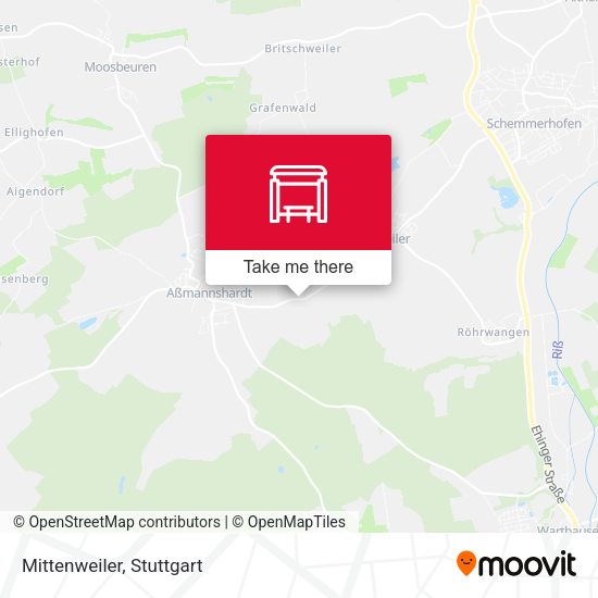 Карта Mittenweiler