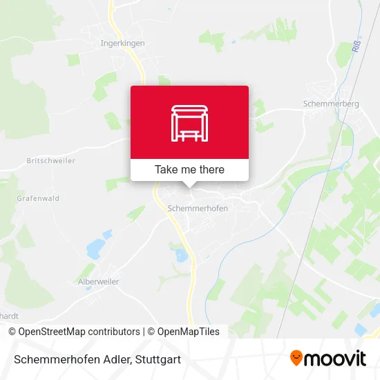 Карта Schemmerhofen Adler