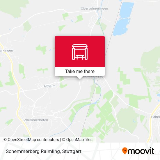 Schemmerberg Raimling map