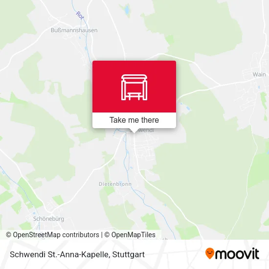 Карта Schwendi St.-Anna-Kapelle