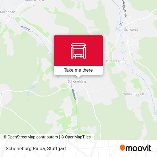 Schönebürg Raiba map