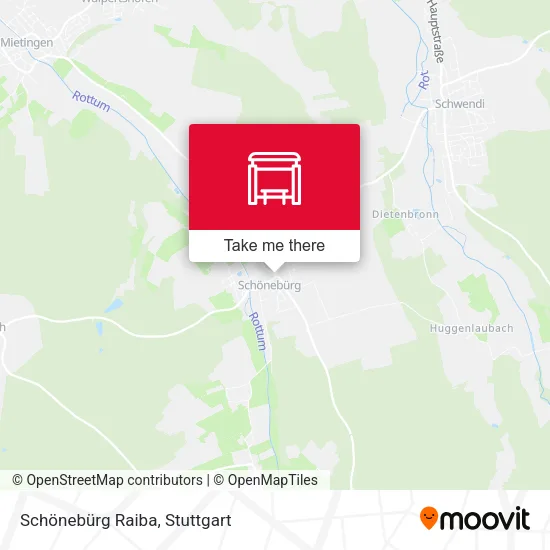 Карта Schönebürg Raiba