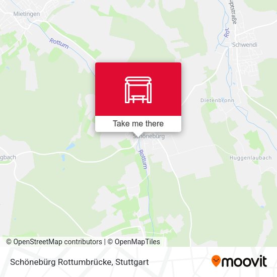 Карта Schönebürg Rottumbrücke