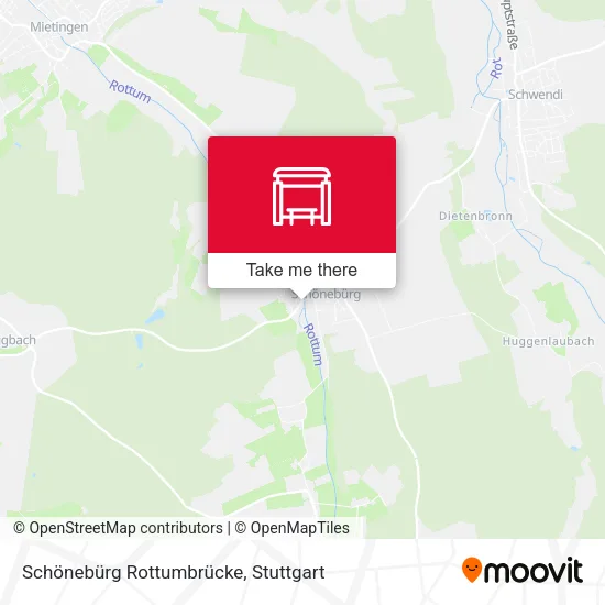 Карта Schönebürg Rottumbrücke