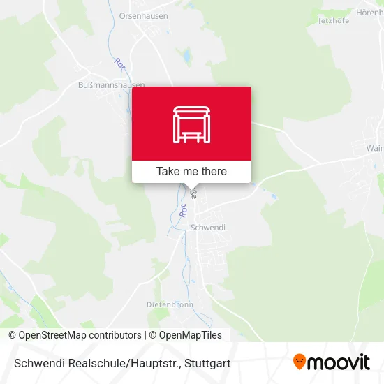 Карта Schwendi Realschule/Hauptstr.