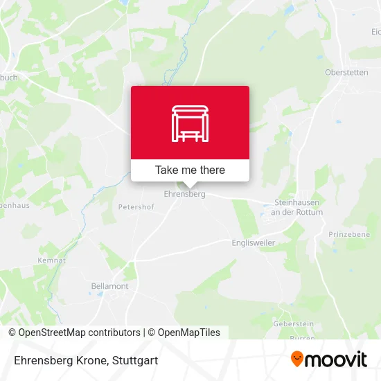 Карта Ehrensberg Krone