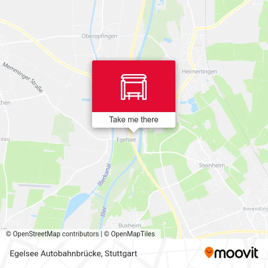 Карта Egelsee Autobahnbrücke