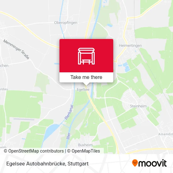 Карта Egelsee Autobahnbrücke