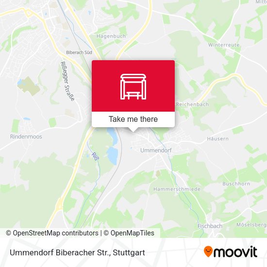 Карта Ummendorf Biberacher Str.