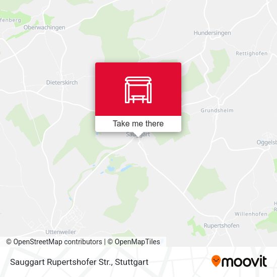 Sauggart Rupertshofer Str. map
