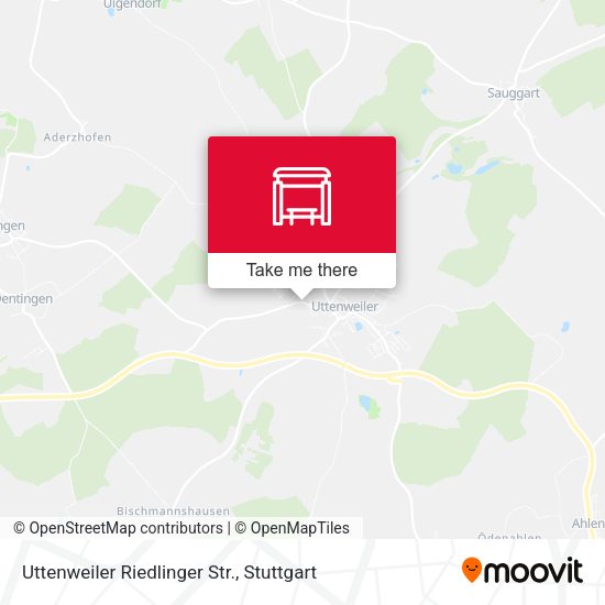 Uttenweiler Riedlinger Str. map