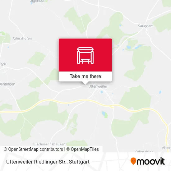 Uttenweiler Riedlinger Str. map