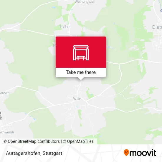 Карта Auttagershofen