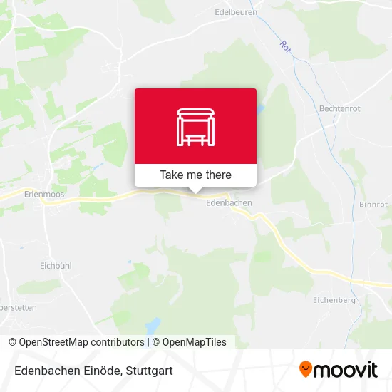 Карта Edenbachen Einöde