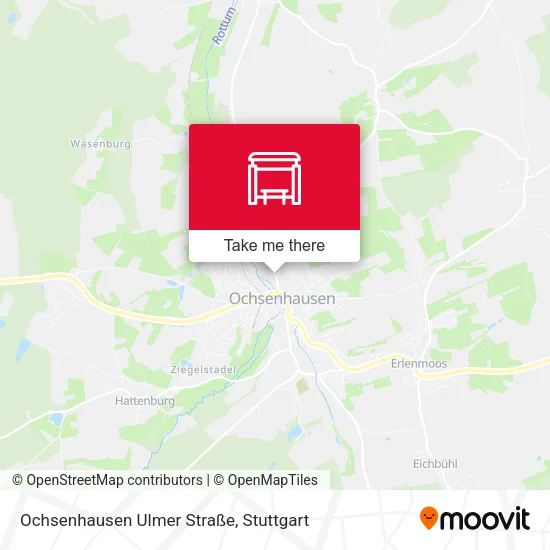 Карта Ochsenhausen Ulmer Straße