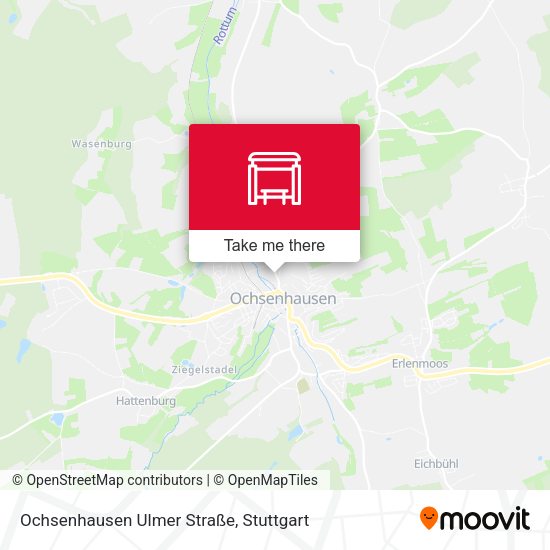 Ochsenhausen Ulmer Straße map