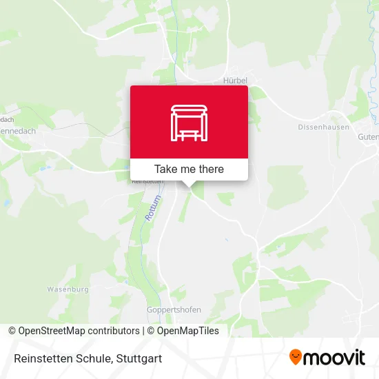 Карта Reinstetten Schule