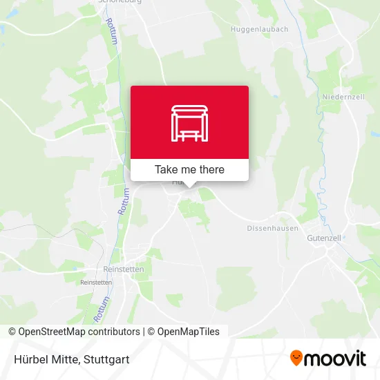 Карта Hürbel Mitte