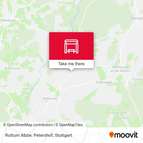 Карта Rottum Abzw. Petershof