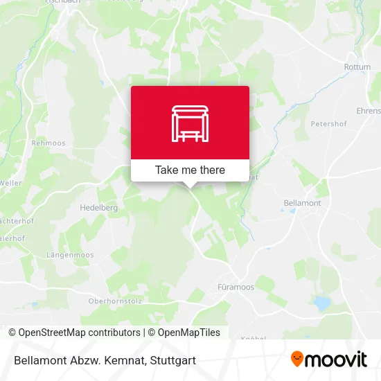 Карта Bellamont Abzw. Kemnat