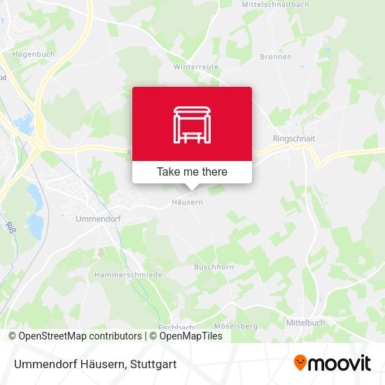 Ummendorf Häusern map