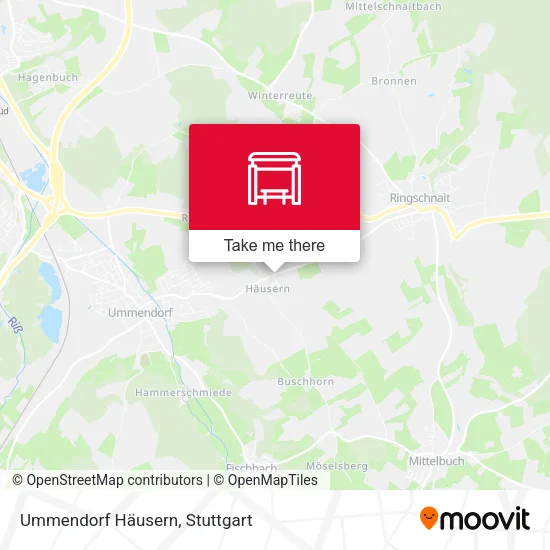 Карта Ummendorf Häusern