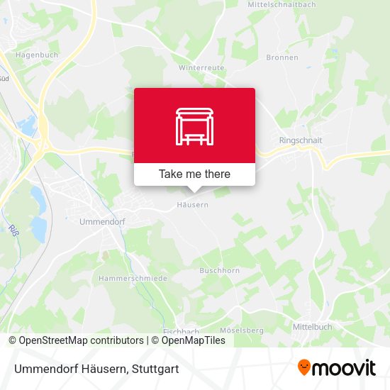 Карта Ummendorf Häusern