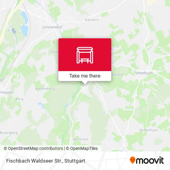 Карта Fischbach Waldseer Str.